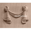 Applique resin/wood 98