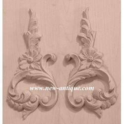 APPLIQUES EMBOSSED CARVINGS Wood / Resin 241