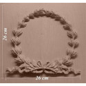Applique resin / wood 282