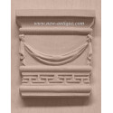 Applique resin / wood 286
