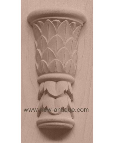 Applique resin / wood 289