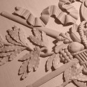 Applique Angel resin / wood 327