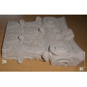 Applique Angel resin / wood 330