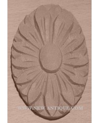 Applique Angel resin / wood 335