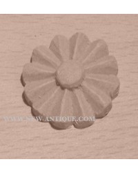 Applique Angel resin / wood 339