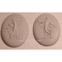 Applique resin / wood 357