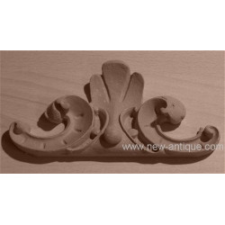 Applique resin / wood 360