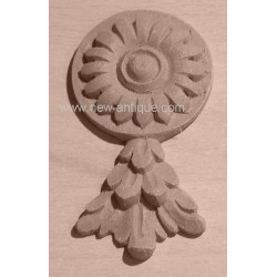 Applique resin / wood 361