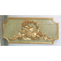 Applique resin / wood 429