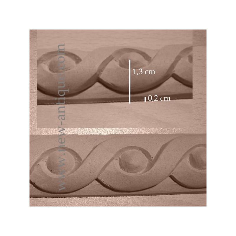 Molding rosace large