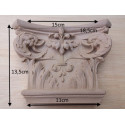 Applique Angel resin / wood 330