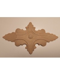 Applique Angel resin / wood 330