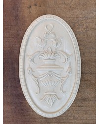 Applique Angel resin / wood 330