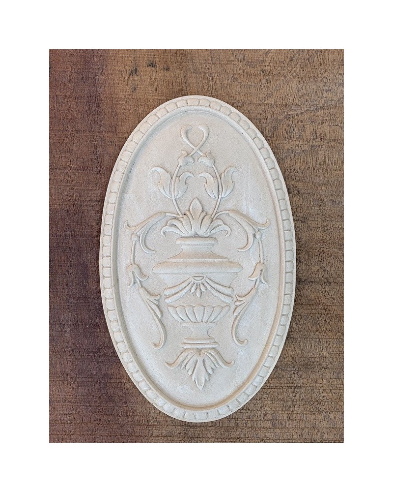 Applique Angel resin / wood 330