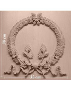 Fronton / dessus de porte / dessus de meuble